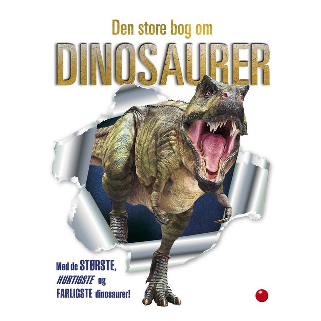 Den store bog om dinosaurer - Børnebog - hardcover