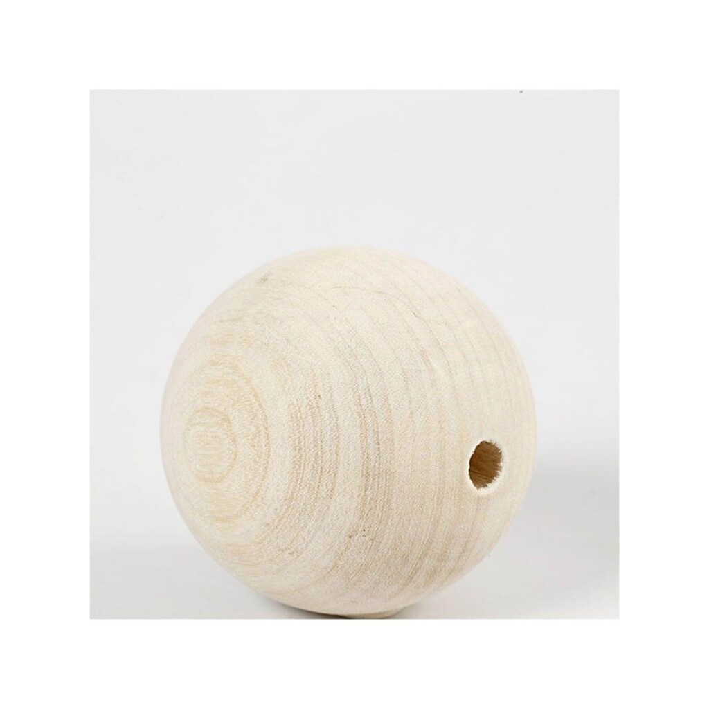Creativ Company Wooden Bead 6mm 3pcs.