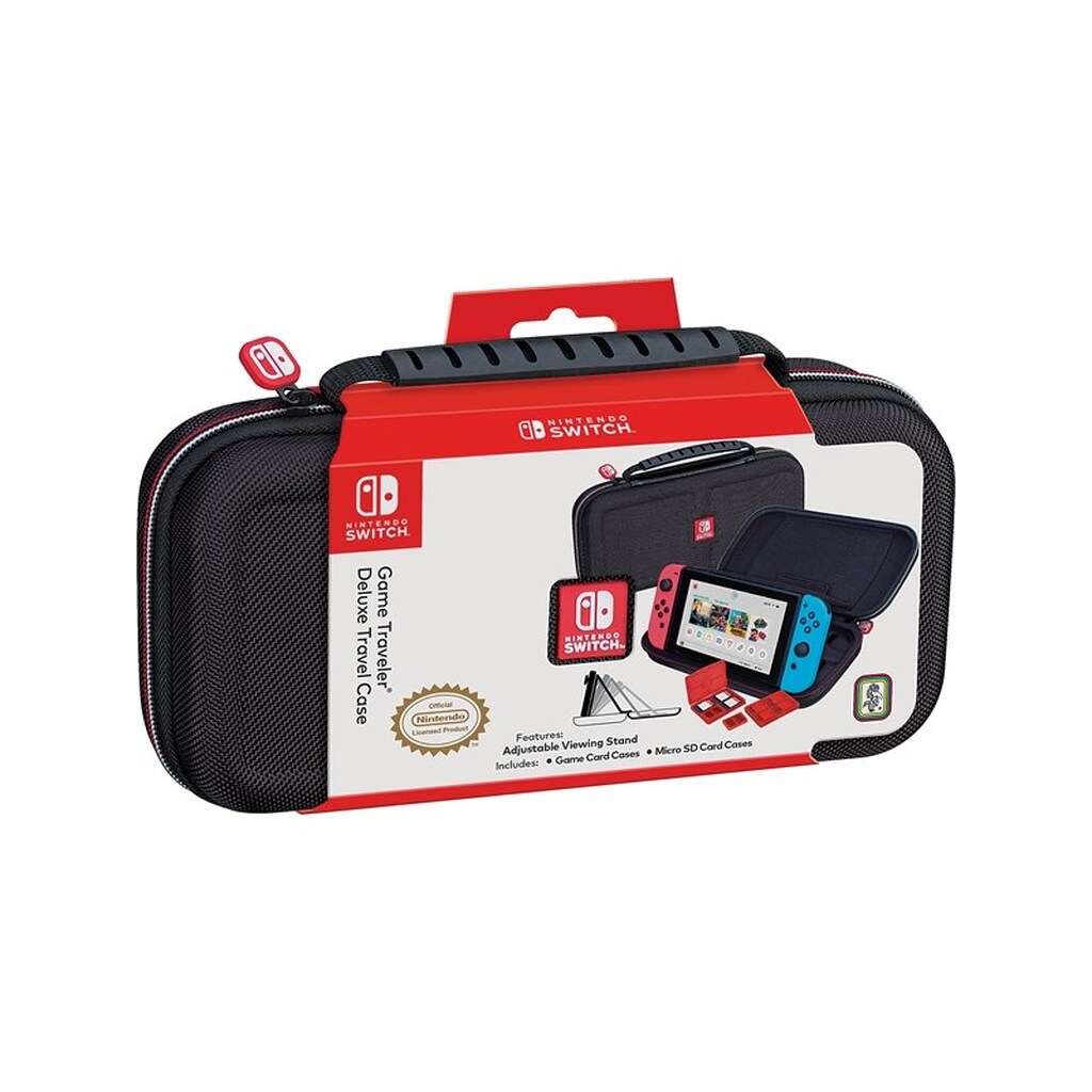 Nintendo Switch Deluxe Travel Case: Black - Miscellaneous Taske - Nintendo Switch