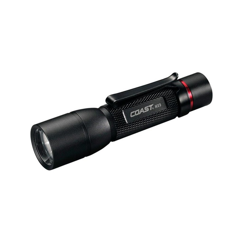 Coast lommelygte enhåndsfokus hx5 130lumen