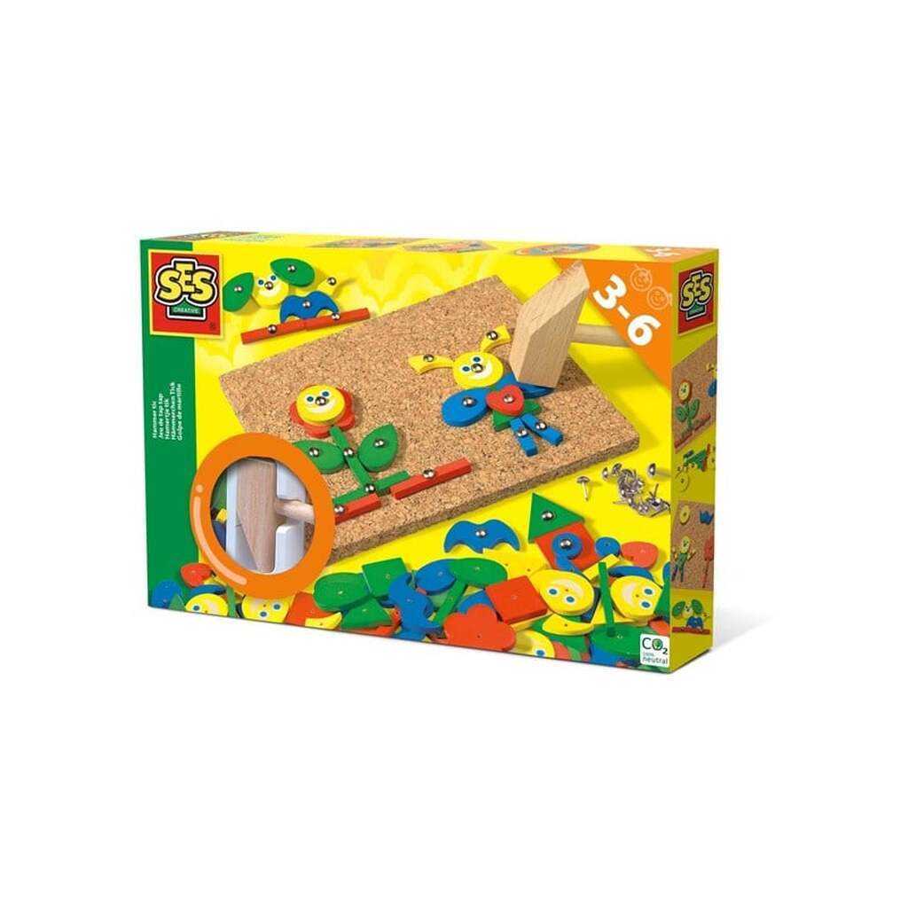 SES Creative - Hammer tic shapes imagination