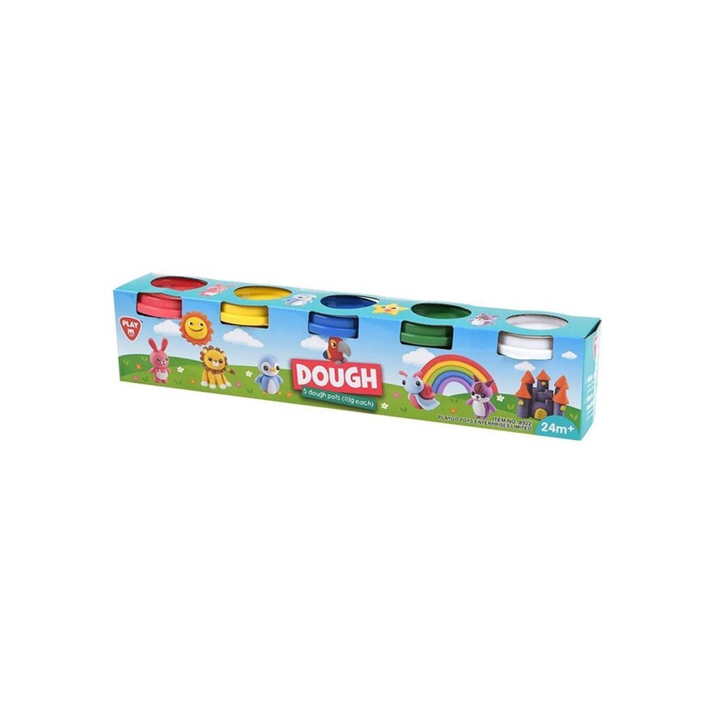 PLAY - Clay Set 5 Colors 4x56gram