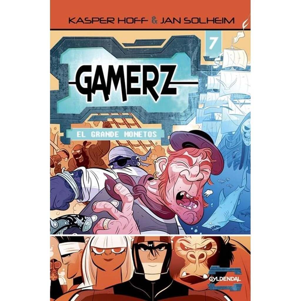 Gamerz 7 - El Grande Monetos - Børnebog - Hardcover