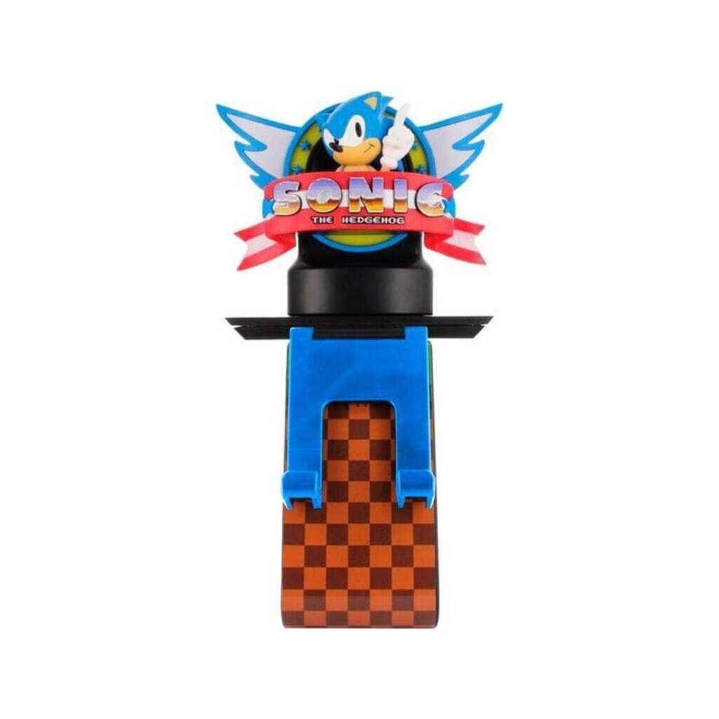 Cable Guys 20cmSEGA: Classic Sonic Light Up Ikon Phone and Device Charging Stand - Miscellaneous Tilbehør til spillekonsol