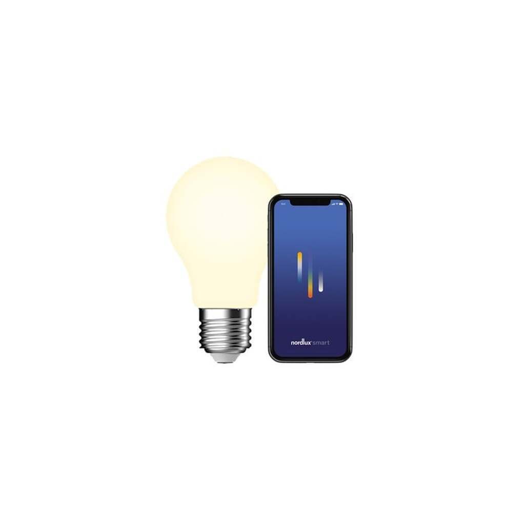 Nordlux Smart A60 4,7W LED 2200-6500K E27, mat