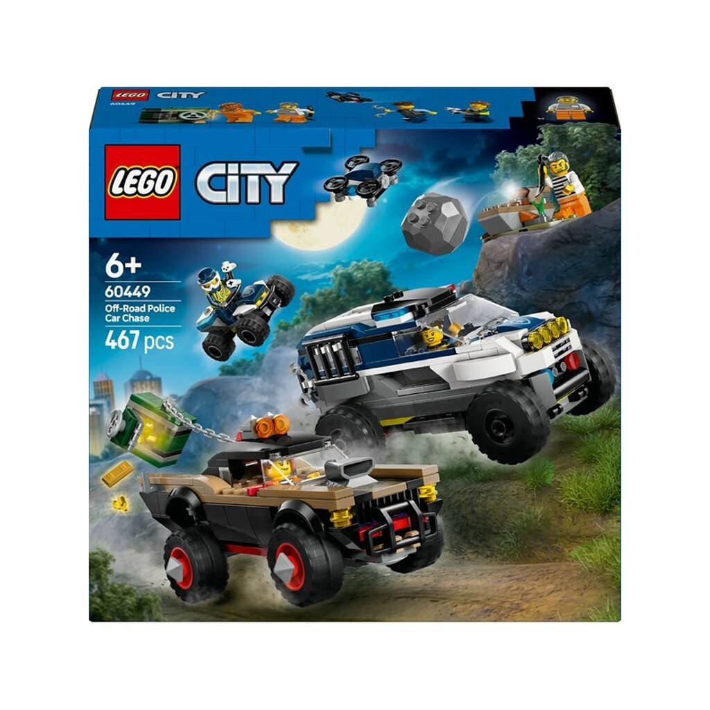 LEGO City 60449 Politiets offroad-biljagt