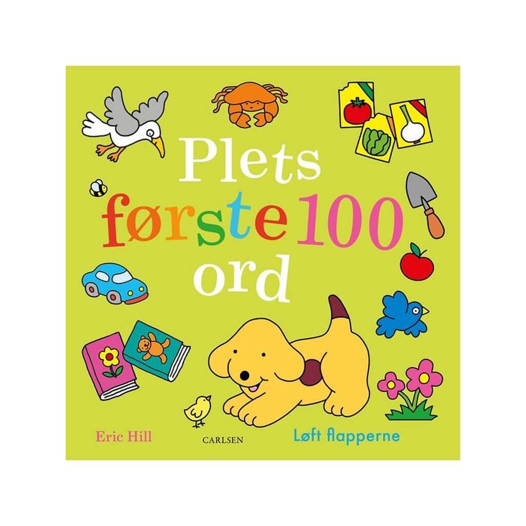 Plets første 100 ord - Børnebog - Papbog