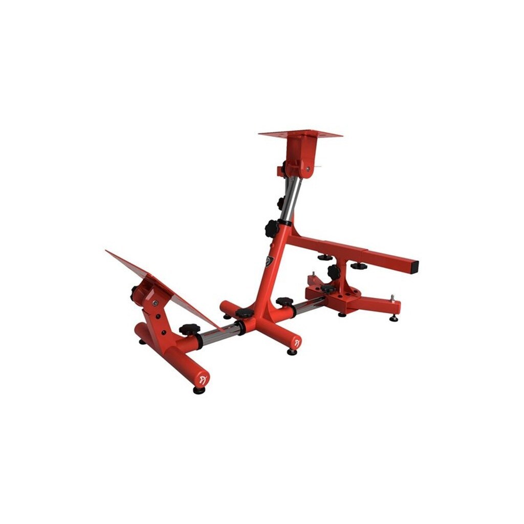 Arozzi Velocità - gaming chair wheel/pedals stand - metal - red Gaming stol hjul / pedaler stand - Metal