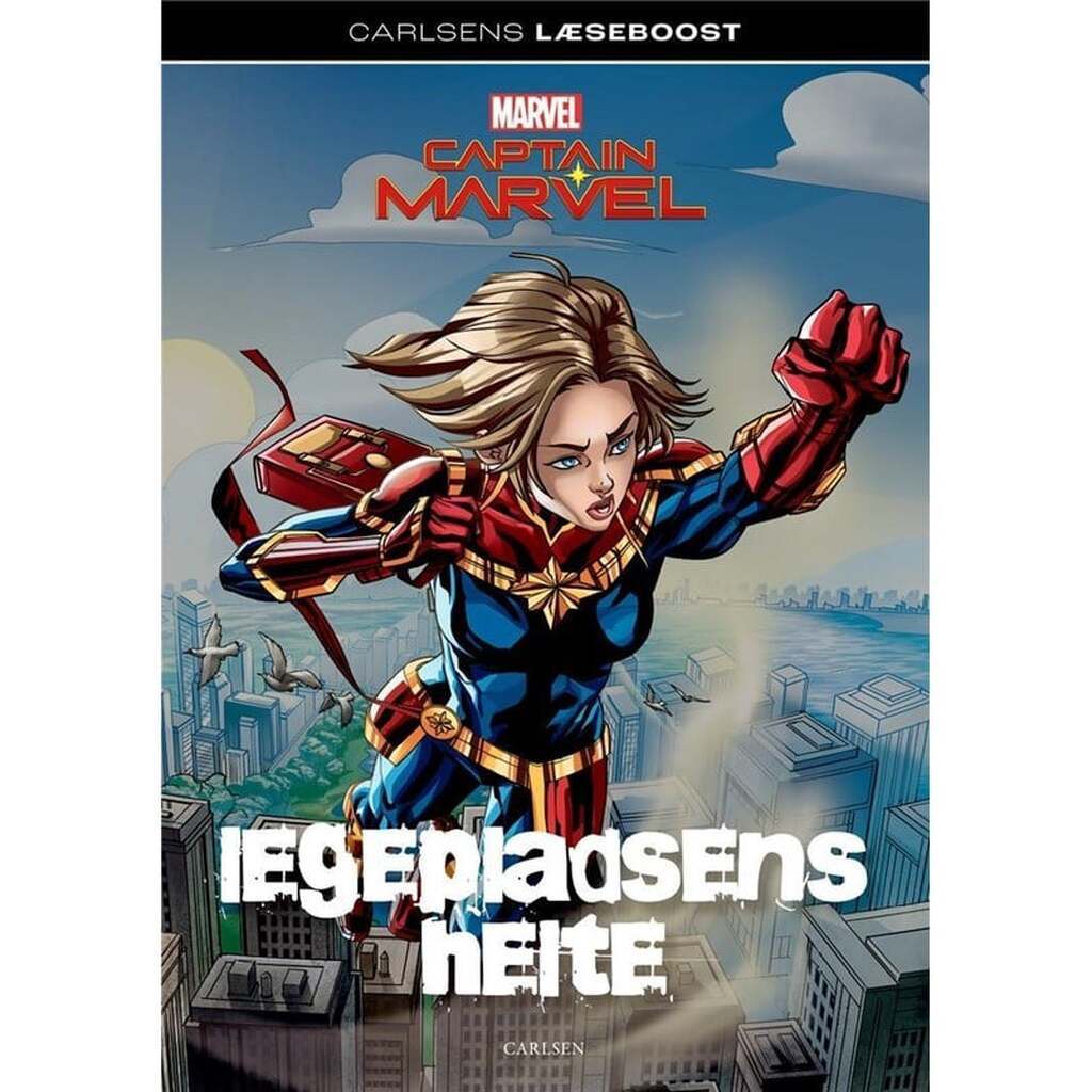 Captain Marvel - Legepladsens helte - Børnebog - Hardcover