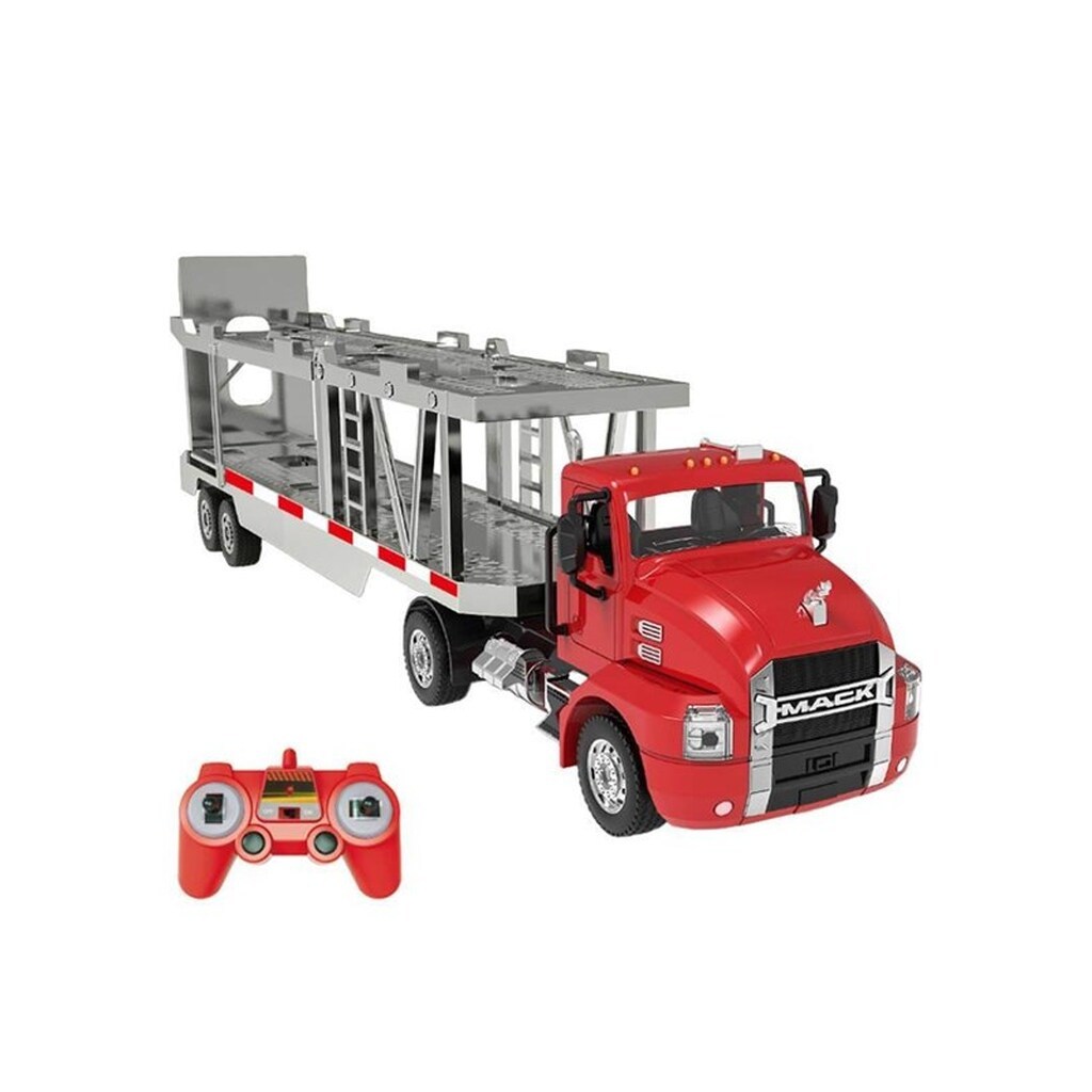 Double Eagle Remote-controlled truck 1:26 (red) (Car Transporter) E583-003