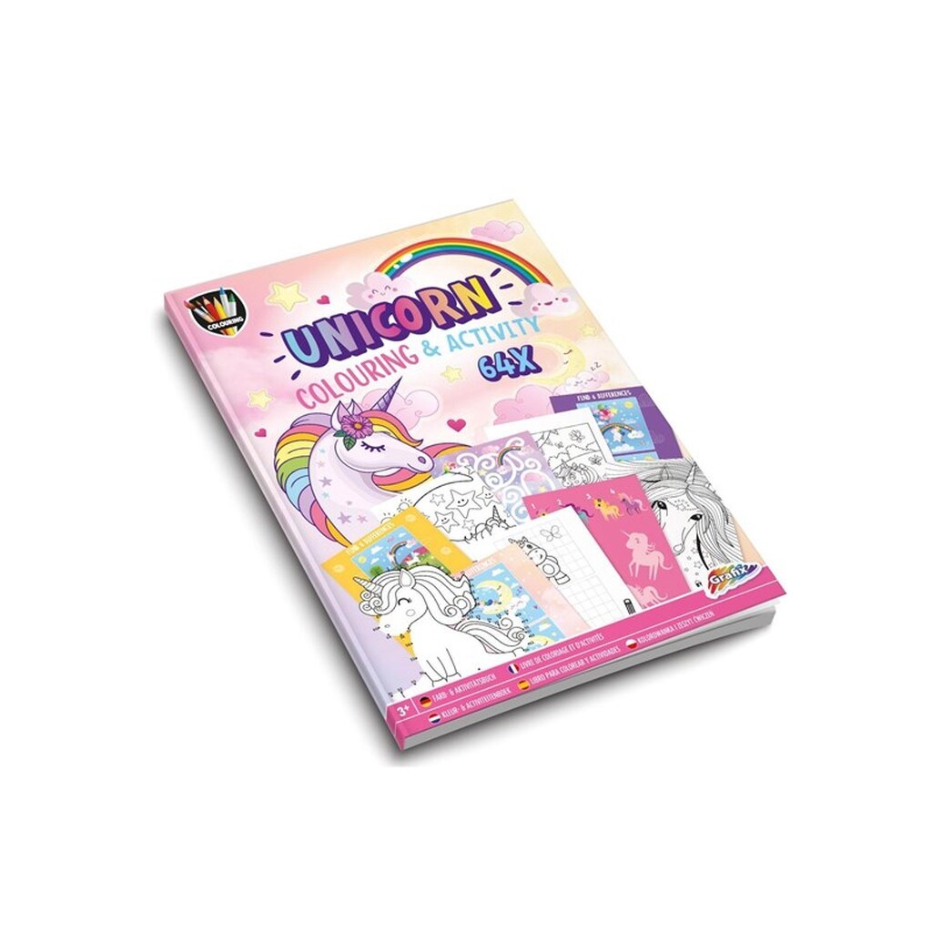 Creative Craft Group Coloring and Activity Book Unicorn