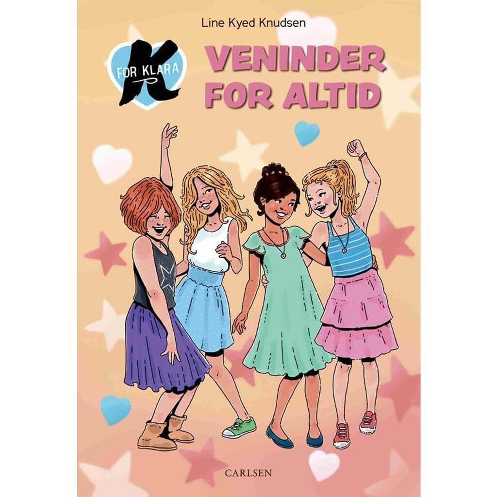 K for Klara - Veninder for altid - Børnebog - Hardcover