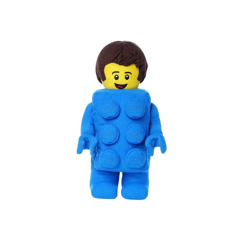 LEGO Lego Klods dreng plys bamse, H 33 cm