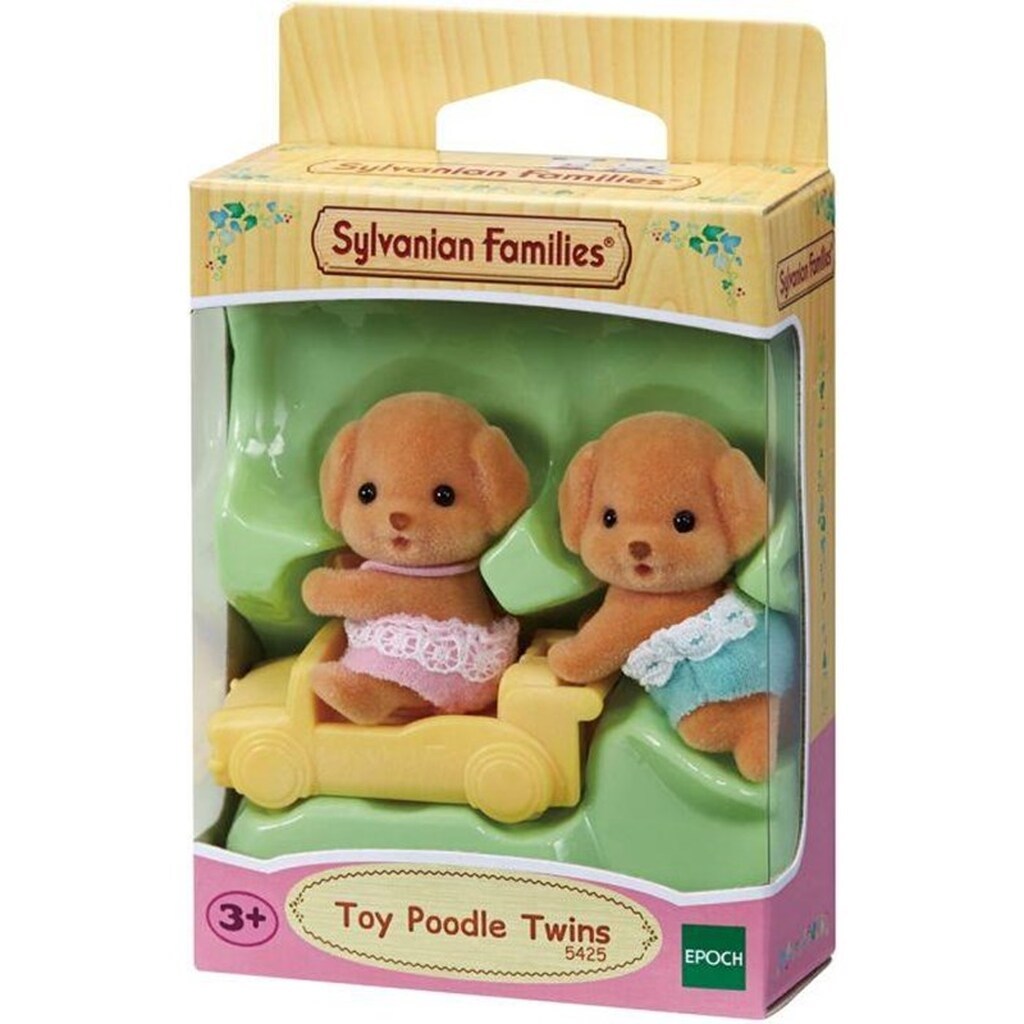 Sylvanian Families Toy Poodle Twins Figures
