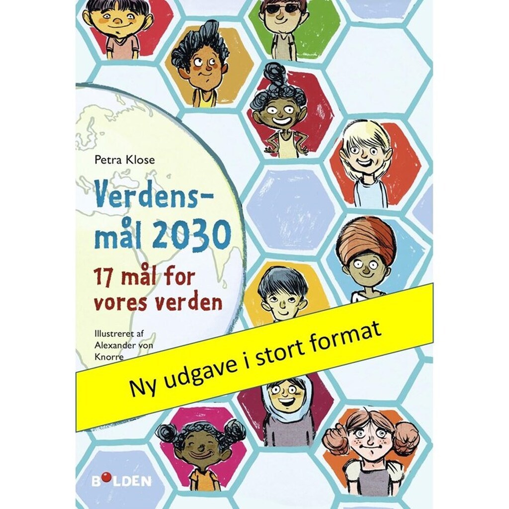 Verdensmål 2030 - Børnebog - paperback