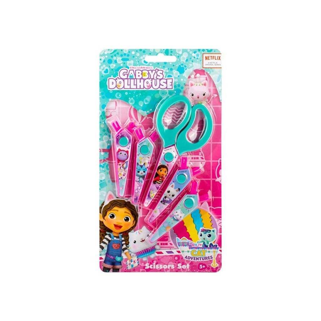 Canenco Gabbys Dollhouse Scissors with 5 Serrated Blades