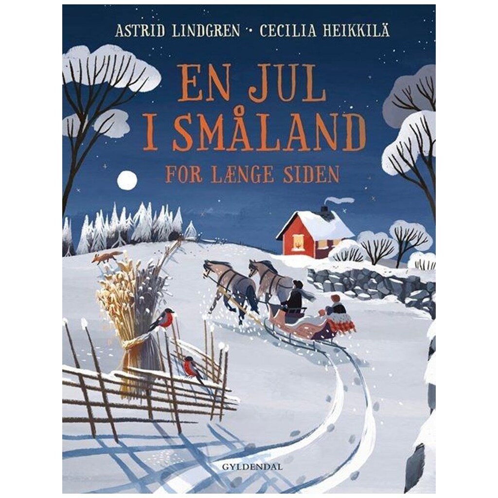 En jul i Småland for længe siden - Børnebog - Hardcover