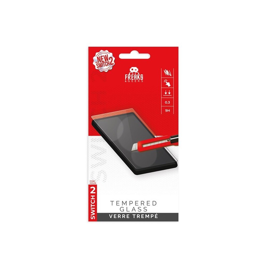 Freaks And Geeks Screen Protector - Nintendo Switch 2 - Skærmbeskytter - Nintendo Switch 2
