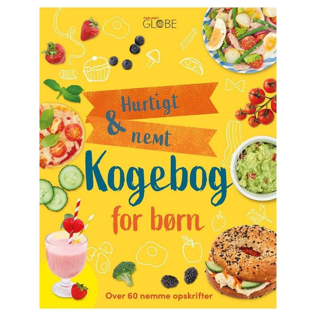 Hurtigt og nemt - kogebog for børn - Børnebog - Hardback