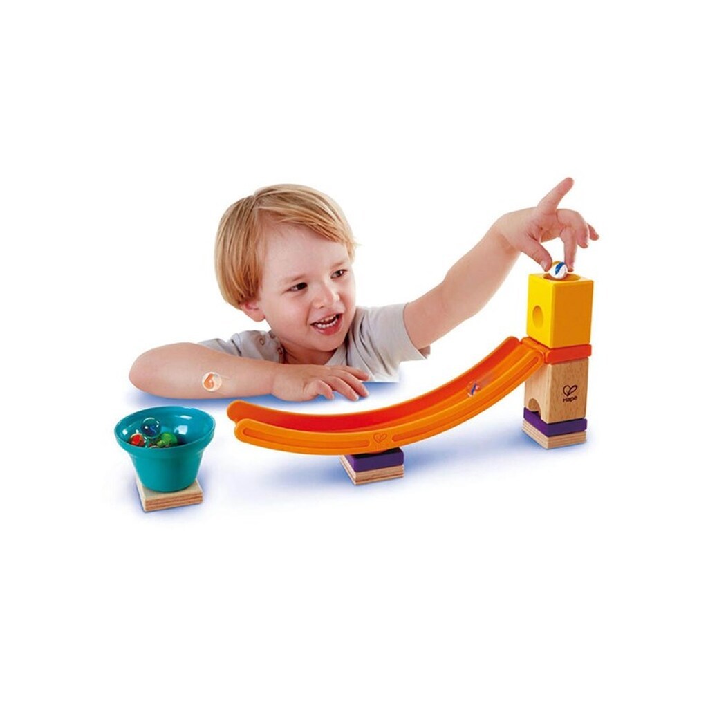 Quadrilla Wooden Marble Track - Mega Skatepark