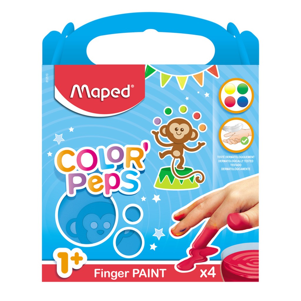 Maped Color&apos;Peps My First Finger paint x4