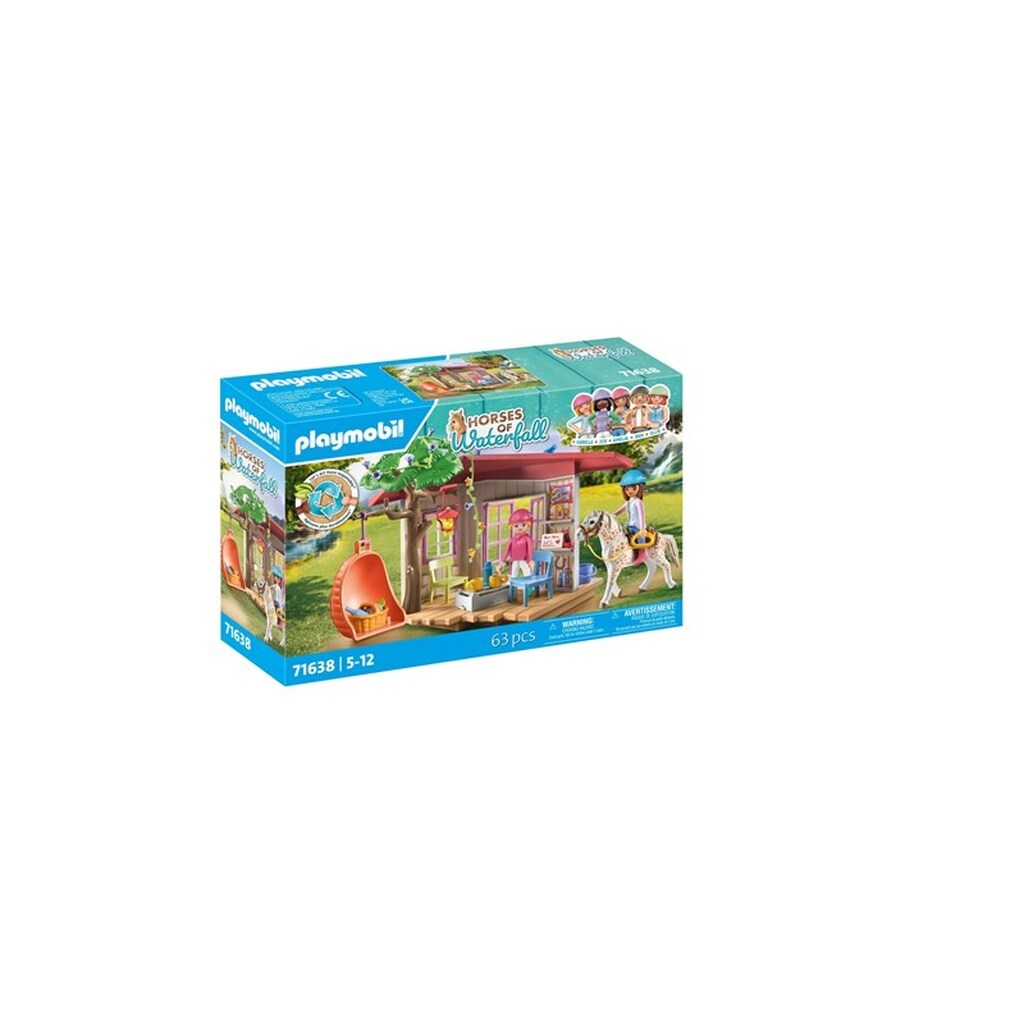 Playmobil - Horses of Waterfall - Horse Fans Clubshouse