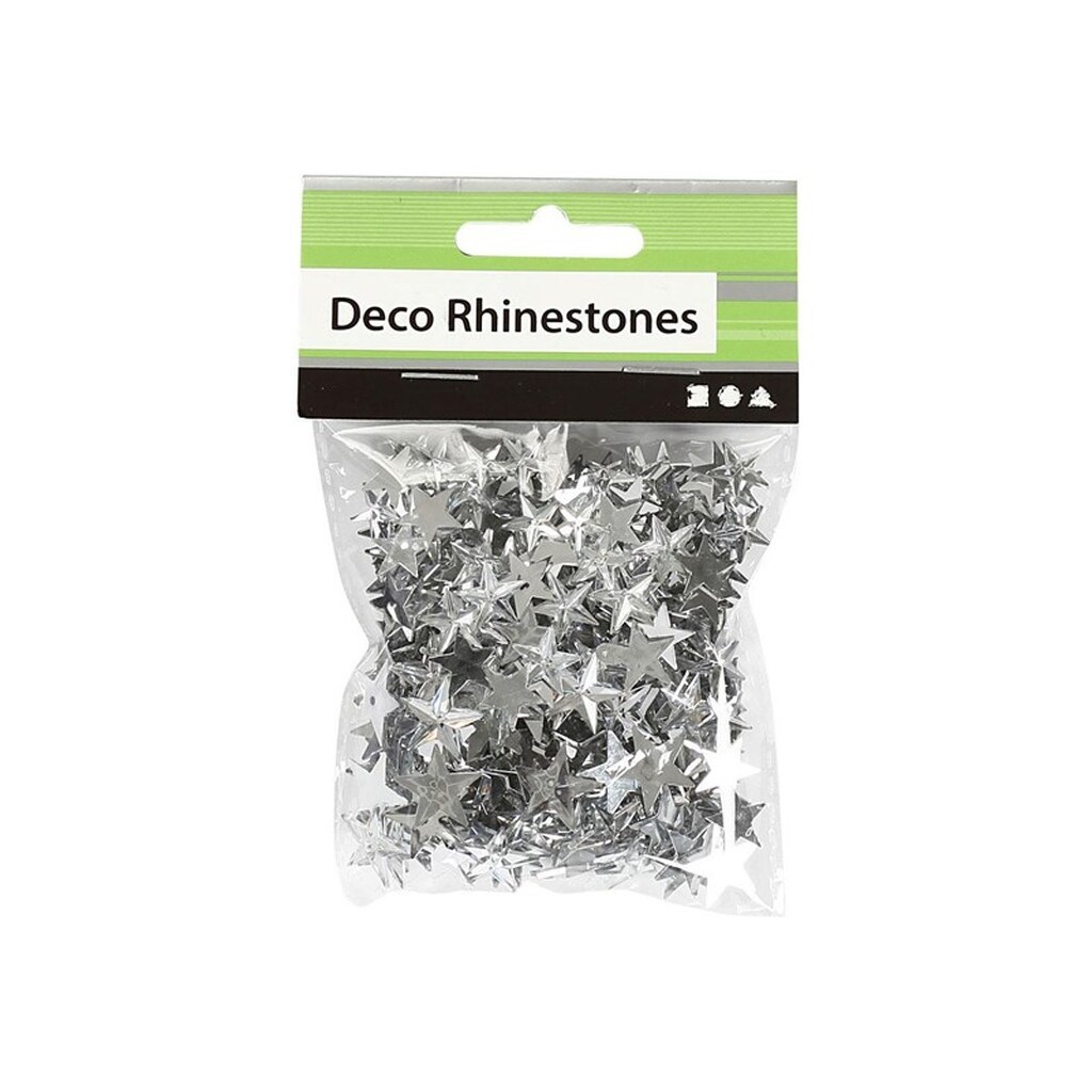 Creativ Company - Rhinestones Silver Various 360pcs.