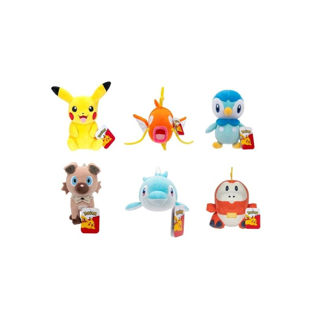 Pokemon Bamse 20 cm 1stk, assorteret