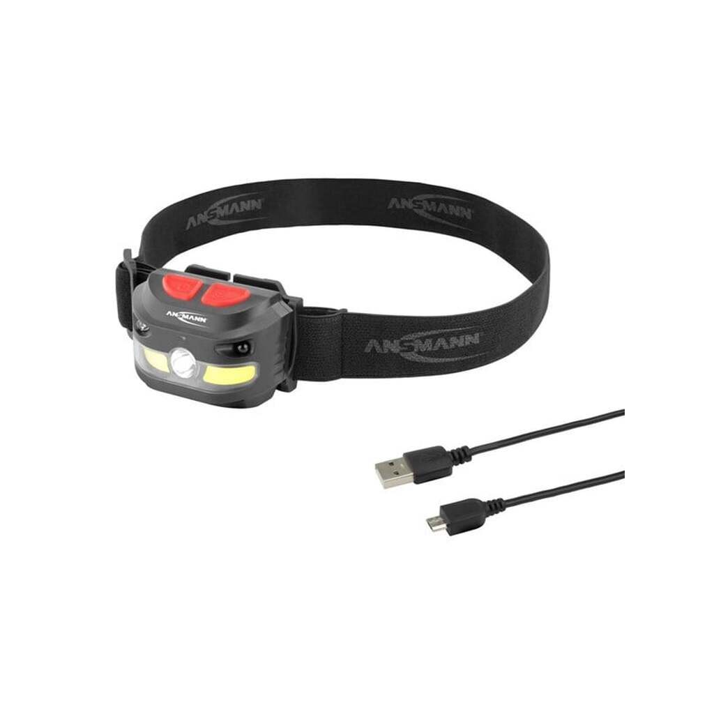 ANSMANN Hd250rs pandelygte genopladelig