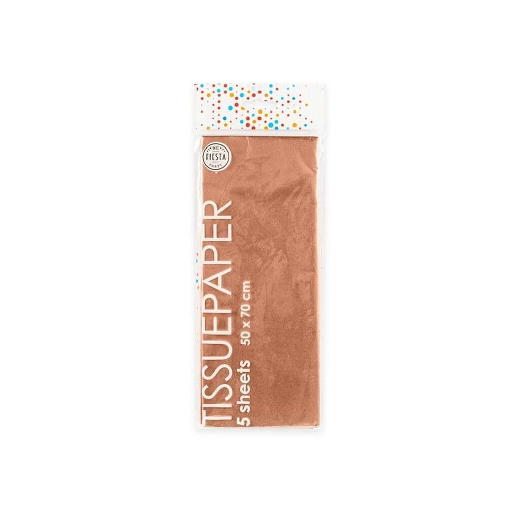 Globos - Tissue Paper 10 Sheets Rose Gold 50x70cm