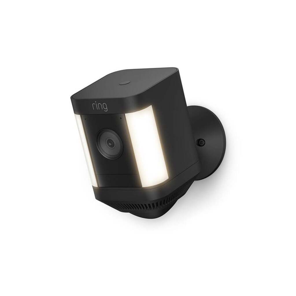 Ring Spotlight Cam Plus Batteri, Sort