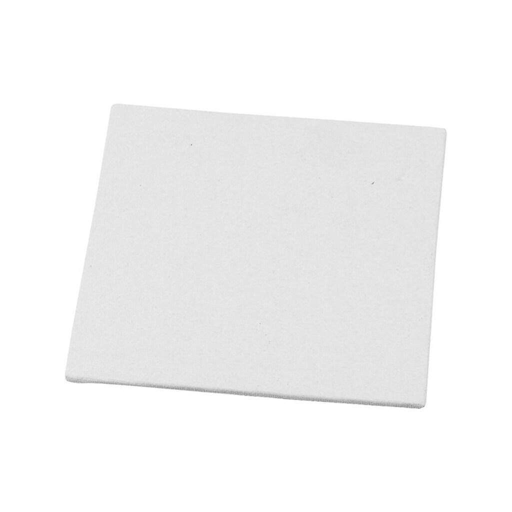 Creativ Company Canvas Panel White 12.4 x 12.4 cm