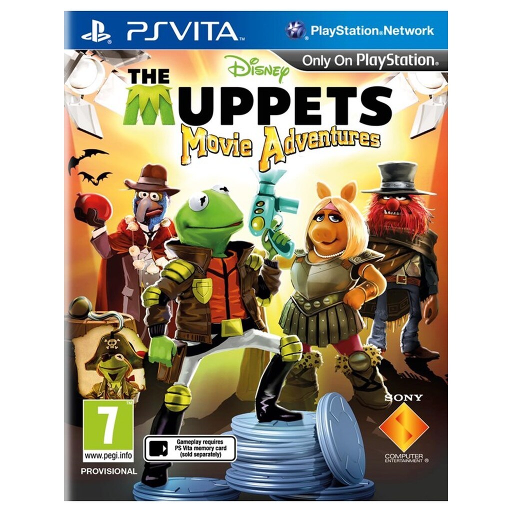 The Muppets: Movie Adventures - Sony PlayStation Vita - Action/Adventure