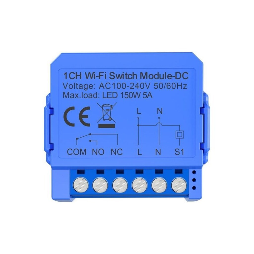 Avatto WiFi Switch 1CH Dry Contact DC - WSM16-DC-1