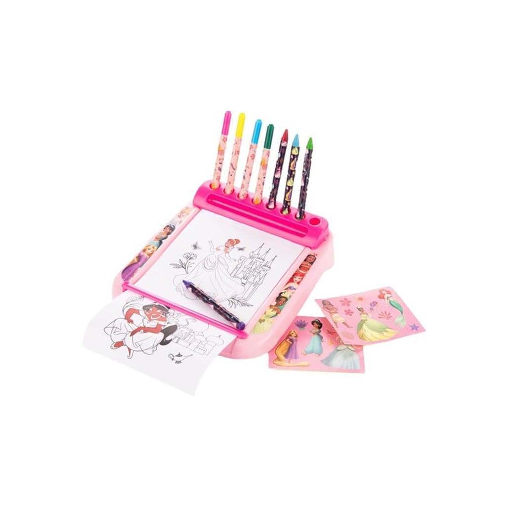 Sambro Disney Princess Drawing Board with Roll Coloring Set 12 pcs.