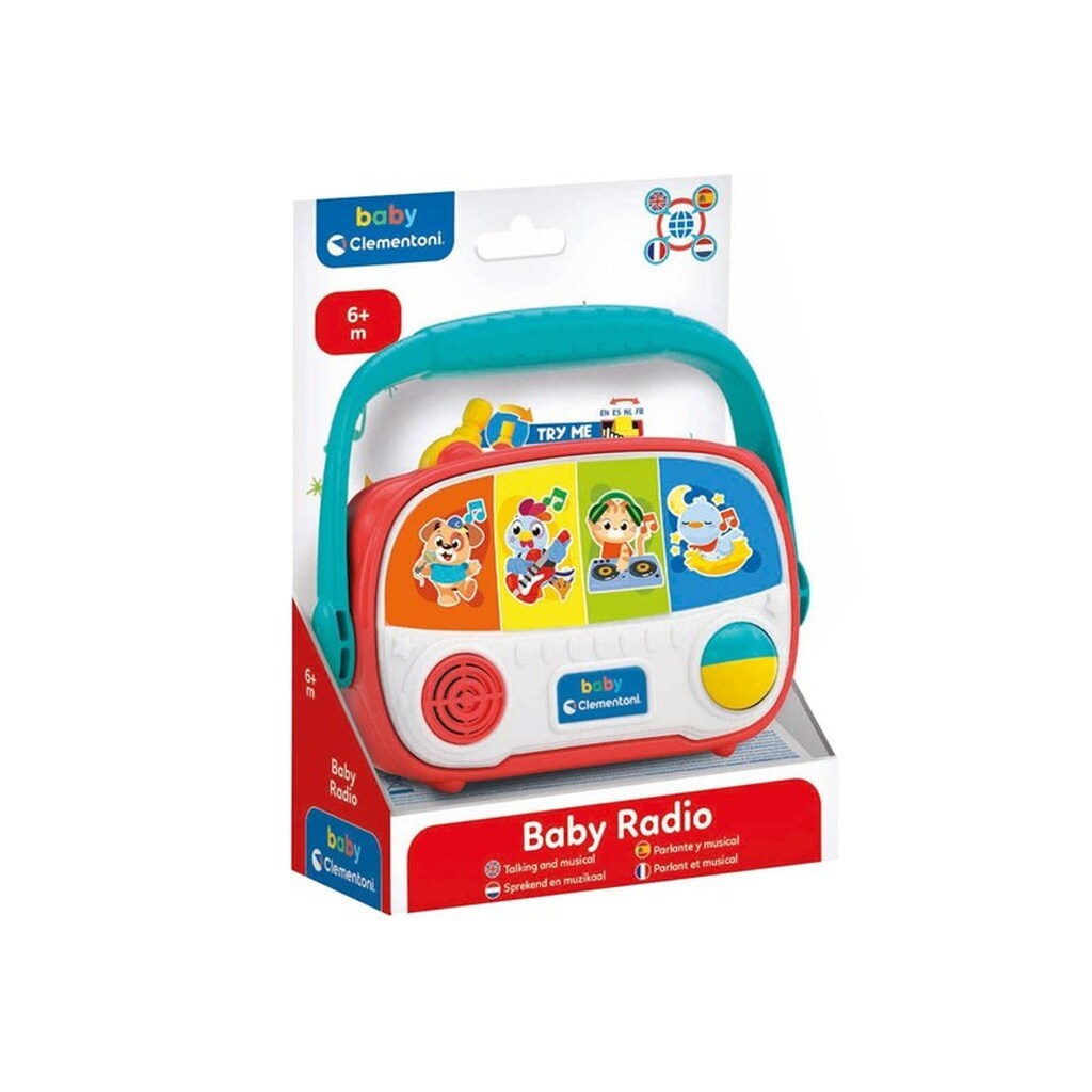 Clementoni Baby Talking and Musical Radio