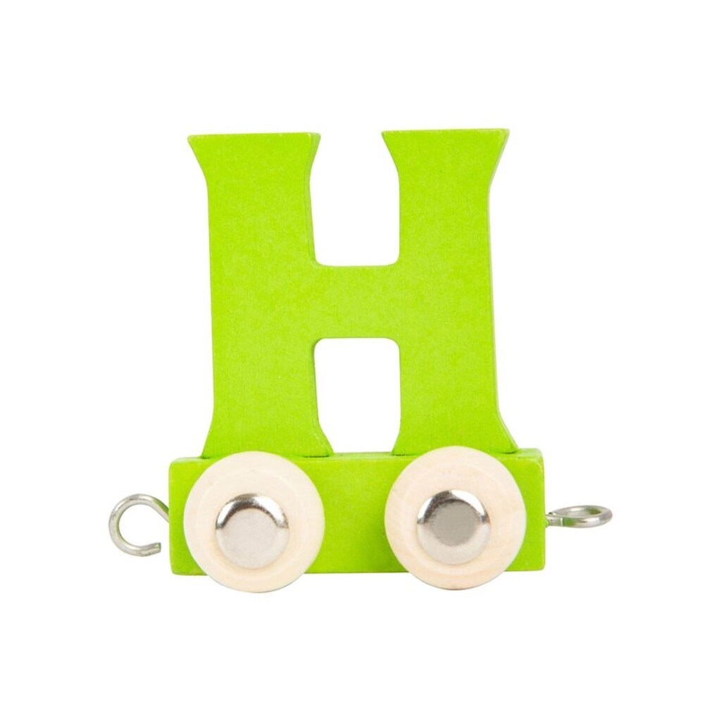 Small Foot - Wooden Letter Train Color - H