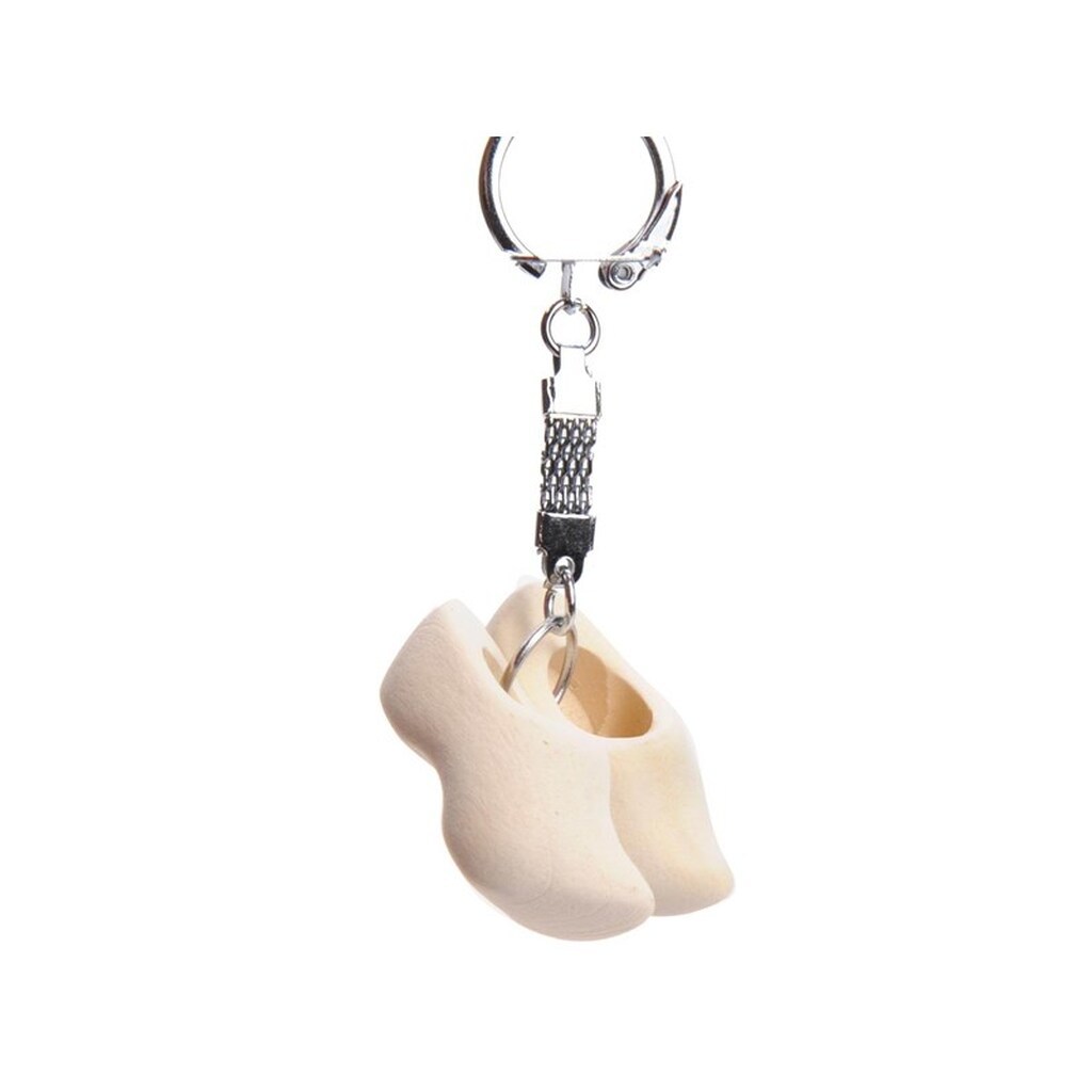 Playwood Keychain - Wooden Clogs