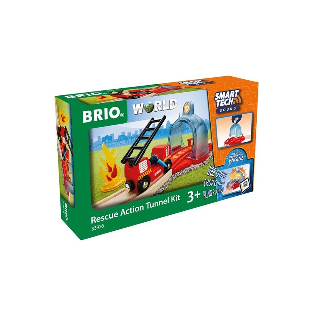 Brio 33976 Smart Tech Sound Rednings Action Tunnel-sæt