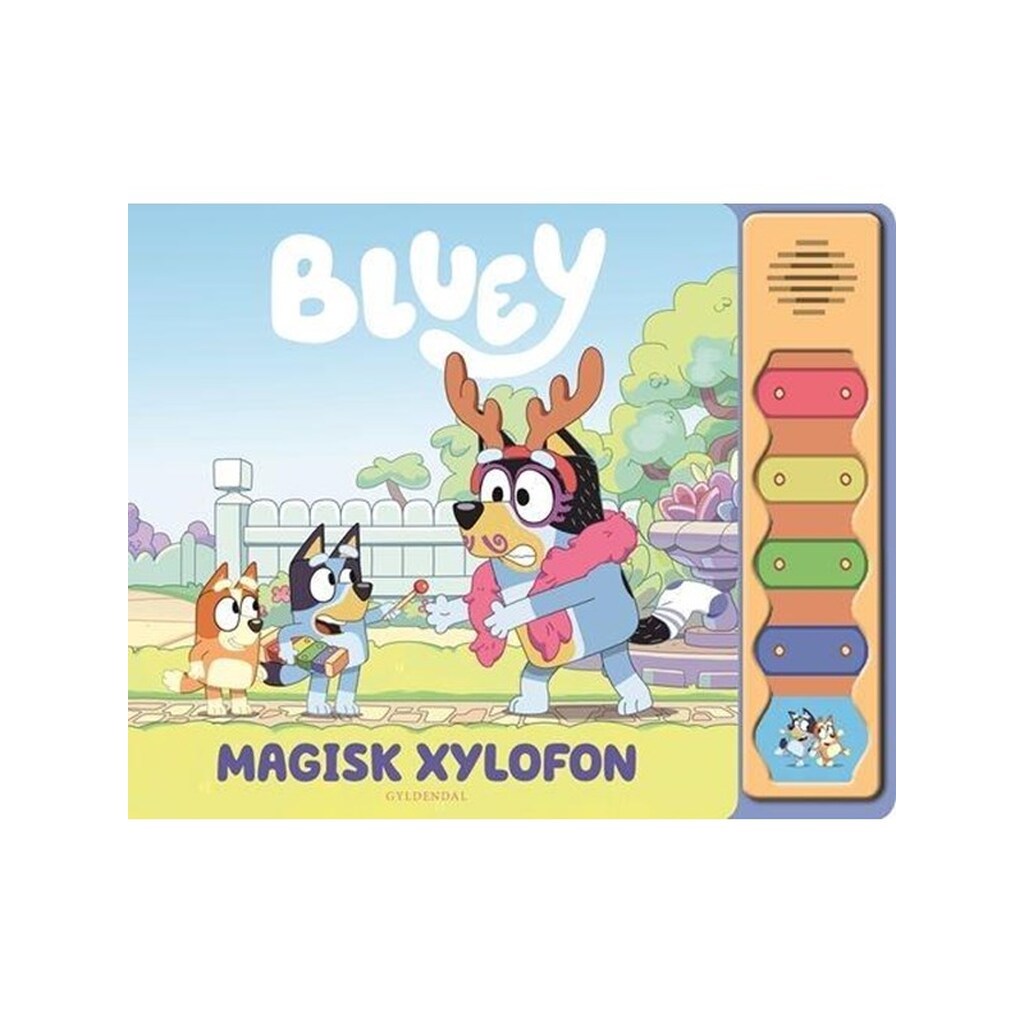 Bluey - Magisk xylofon - Børnebog - Papbog