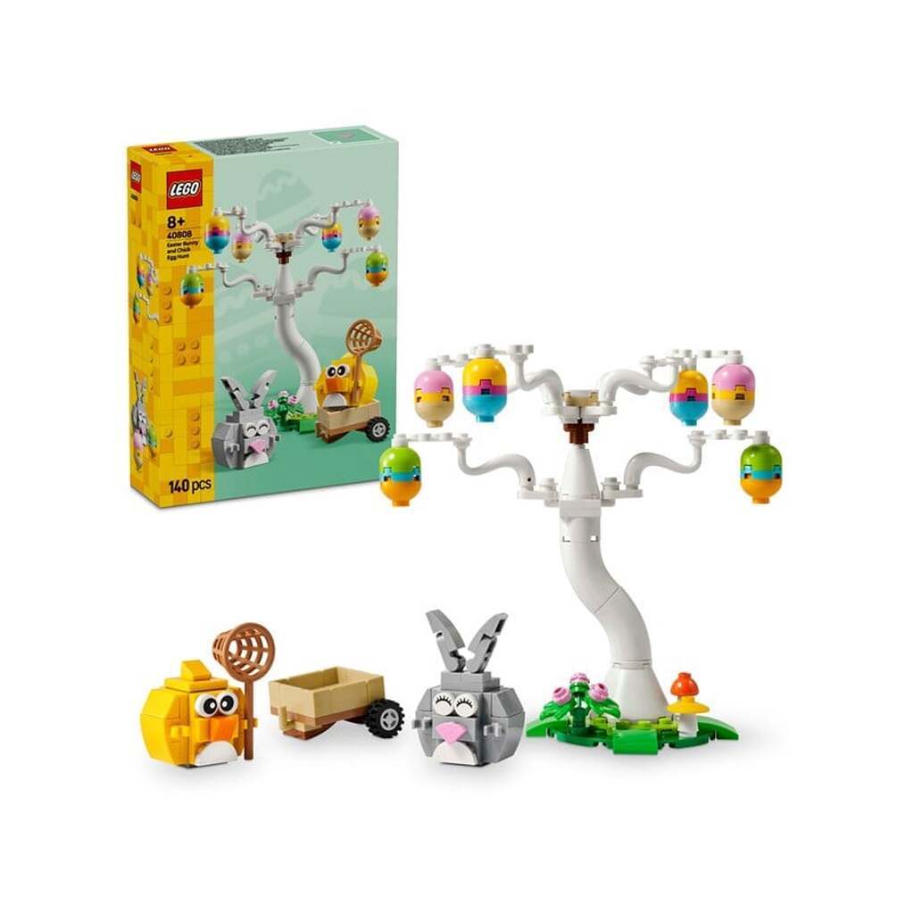 LEGO 40808 Påskehare og kylling på æggejagt