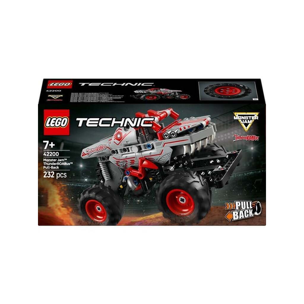 LEGO Technic 42200 Monster Jam&#8482; ThunderROARus&#8482; pull-back