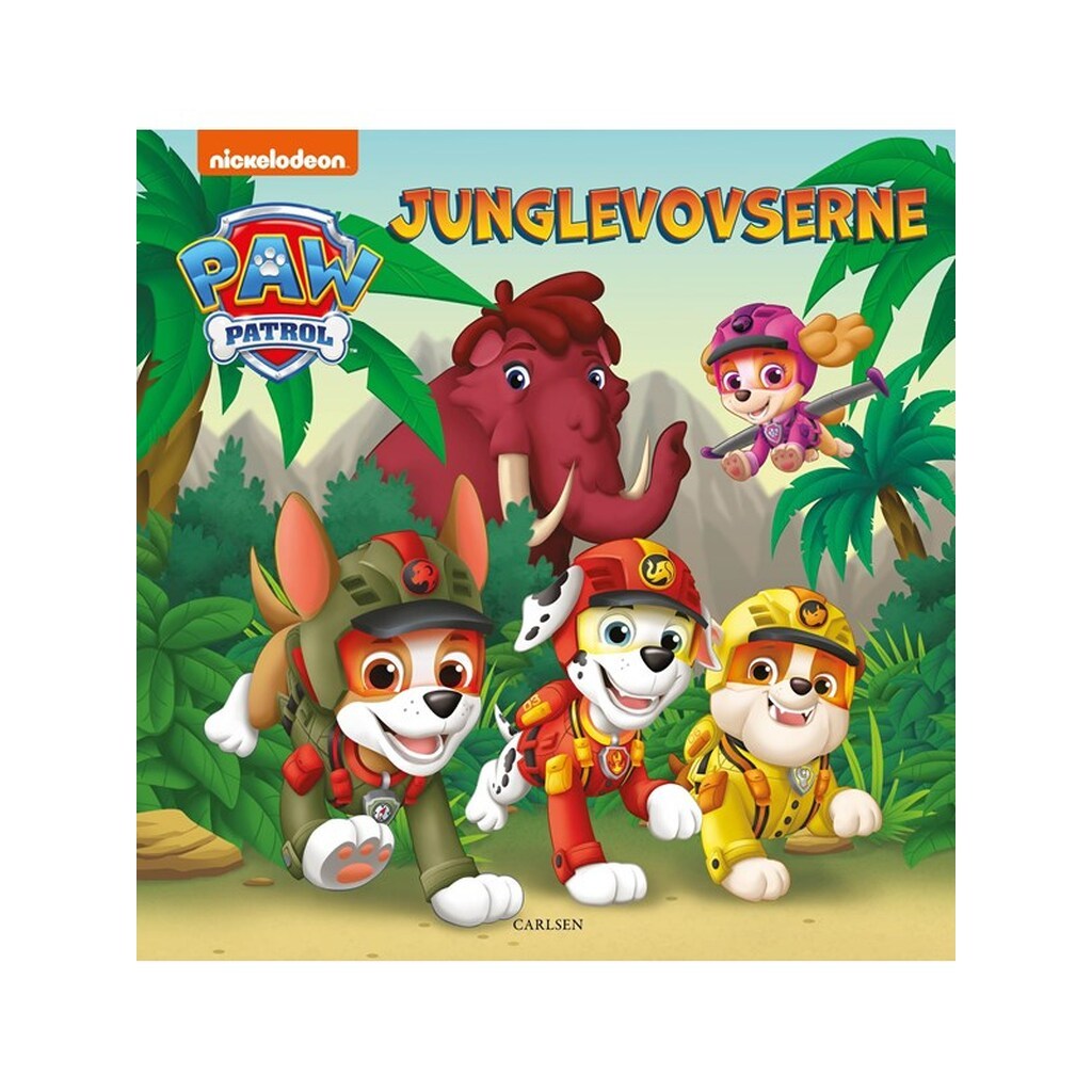 Junglevovserne - Paw Patrol - Børnebog - Hardcover