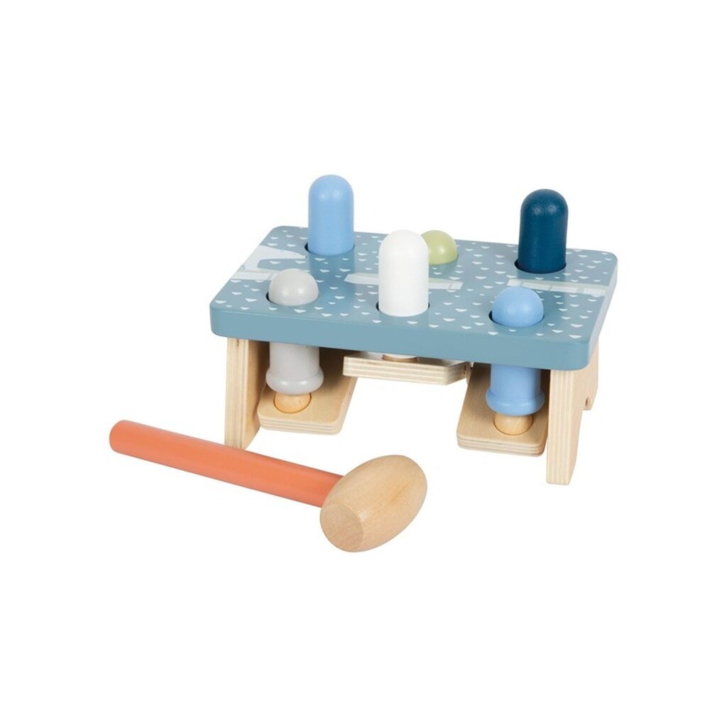 Small Foot - Wooden Hammer Bench Arctic 2 pcs.
