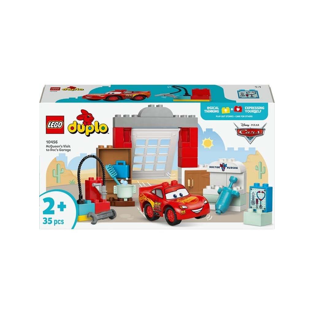 LEGO DUPLO 10456 Lynet McQueens besøg i Docs værksted