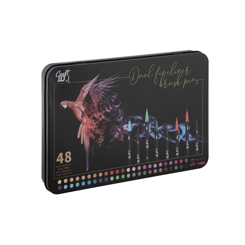 Craft Sensations Colouring pencil set 46 pcs in box with magnet