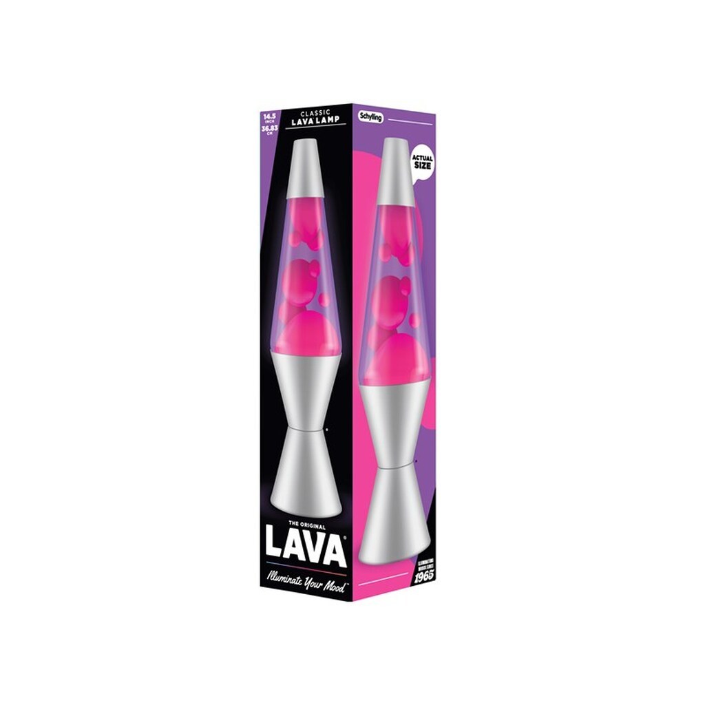 Lava Lamp Classic 37cm Pink/Purple