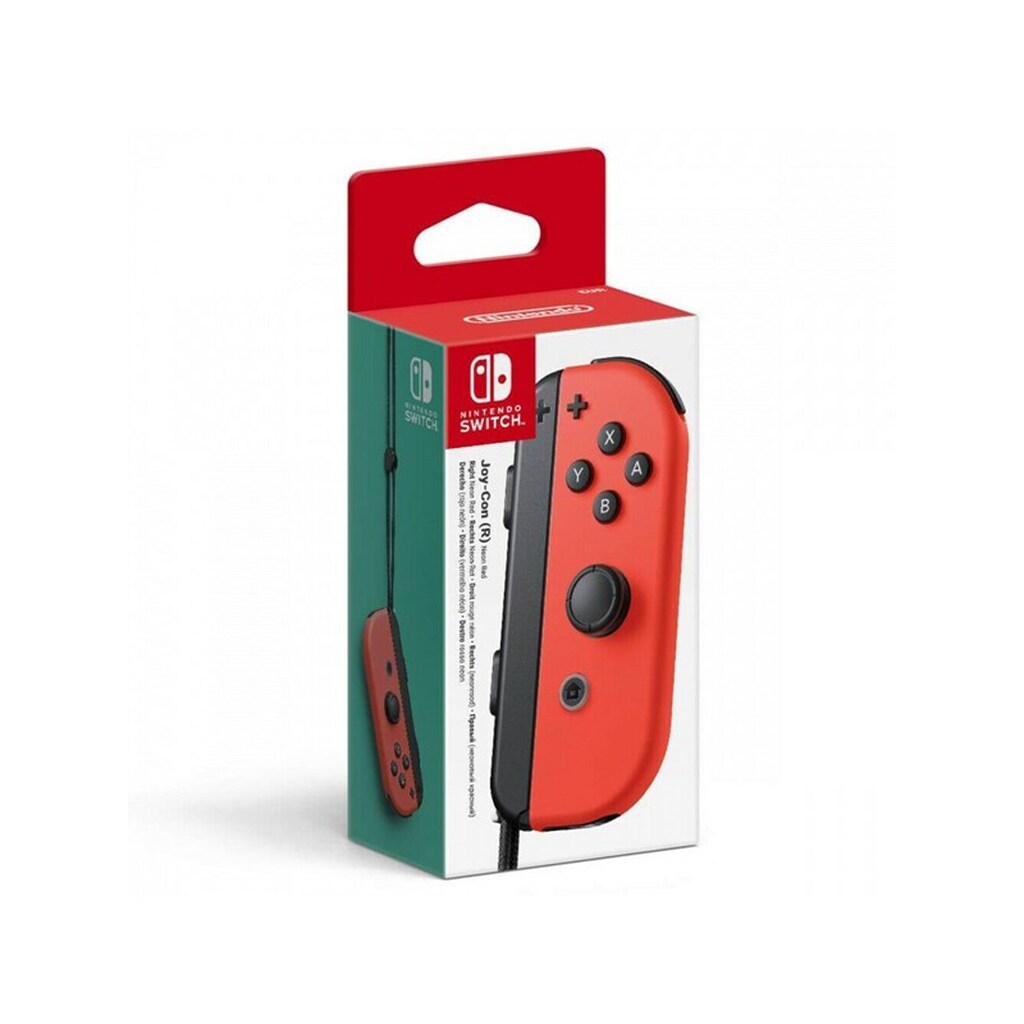 Nintendo Joy-Con Controllers (Right) Neon Red - Wireless Controller