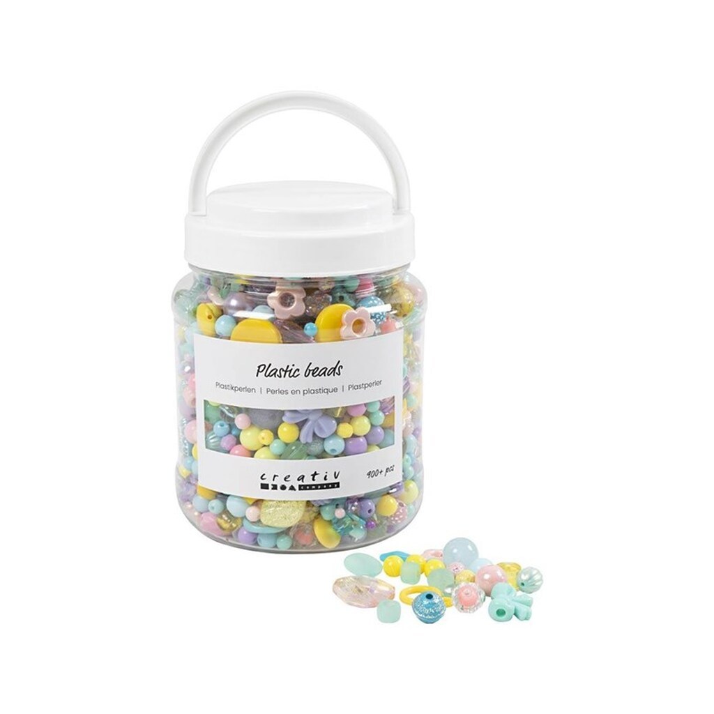 Creativ Company Plastic beads - 900 pcs