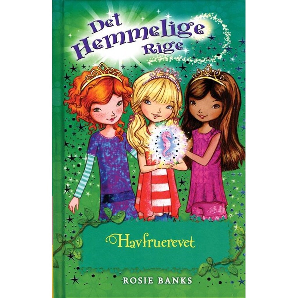 Det Hemmelige Rige 4: Havfruerevet - Børnebog - Hardcover